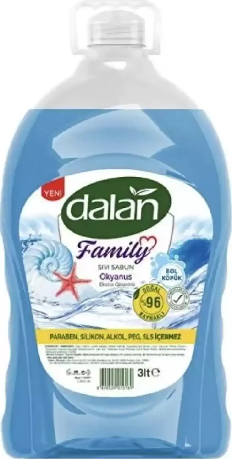 Dalan Sıvı Sabun Family Okyanus 3 Litre