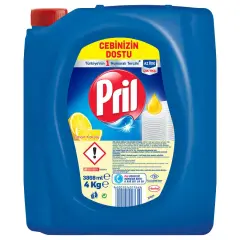 Pril Sıvı Bulaşık Deterjanı Limon 4 Kg