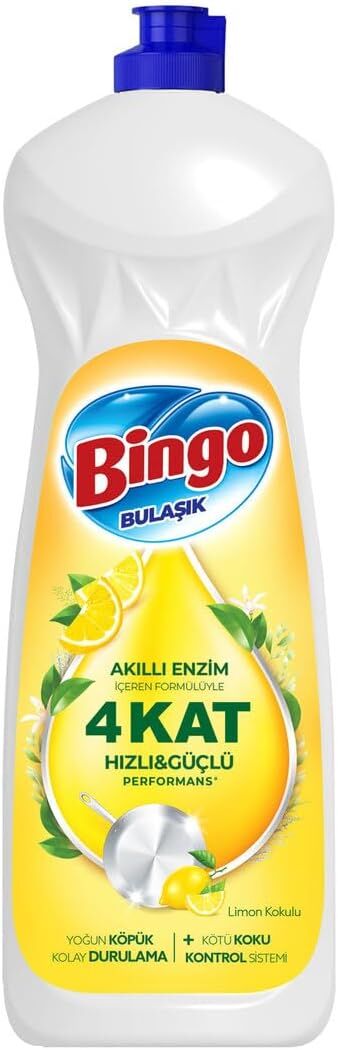 Bingo Elde Bulaşık Deterjanı Limon 650 Ml