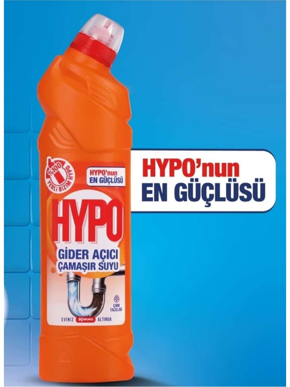 Hypo Gider Açıcı Çamaşır Suyu 750 Ml