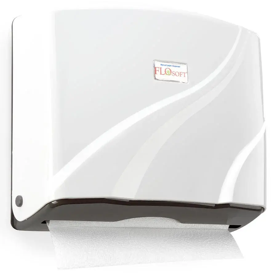 Flosoft  Z Katlama Havlu Dispenseri Beyaz 200'lü