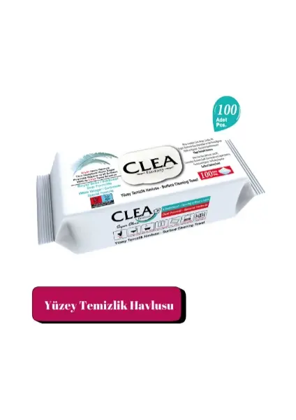 Clea Fantasy Yüzey Temizleme Havlusu 100 Adet