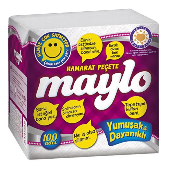 Maylo Hamarat Peçete 100'lü 3 Adet