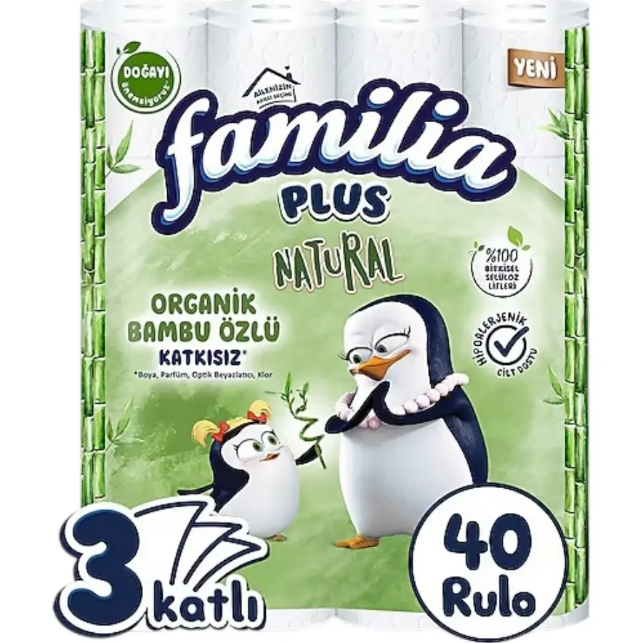 Familia Plus Natural 40'lı Tuvalet Kağıdı