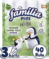 Familia Plus Natural 40'lı Tuvalet Kağıdı