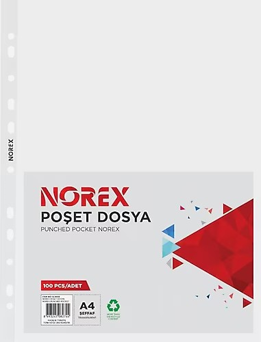 NOREX POŞET DOSYA ECO 100 ADET