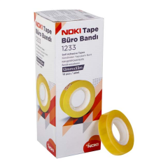 Noki 12 Li Paket Büro Para  Bandı  12 mm x 33 m