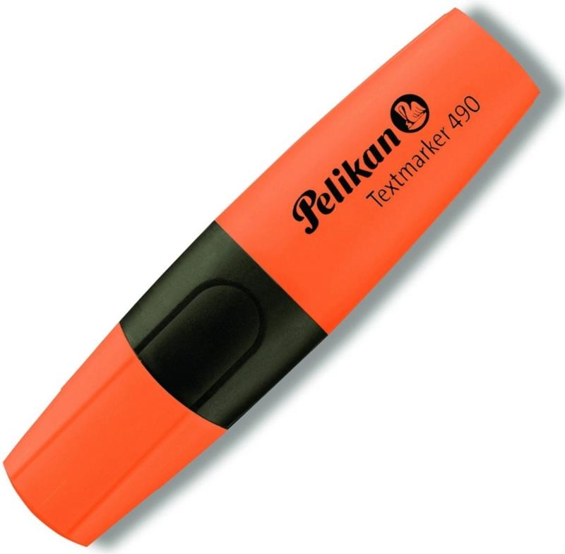 Pelikan Fosforlu Kalem 490 Pastel Turuncu