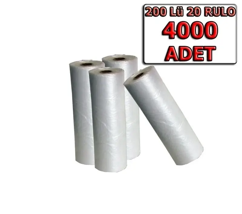 Rulo Hışır Poşet Manav Küçük Boy ( 20 Rulo )