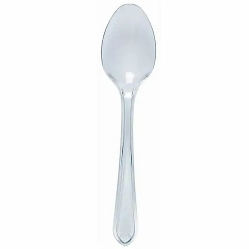 Lüks Plastik Büyük Kaşık ( 100 Adet )