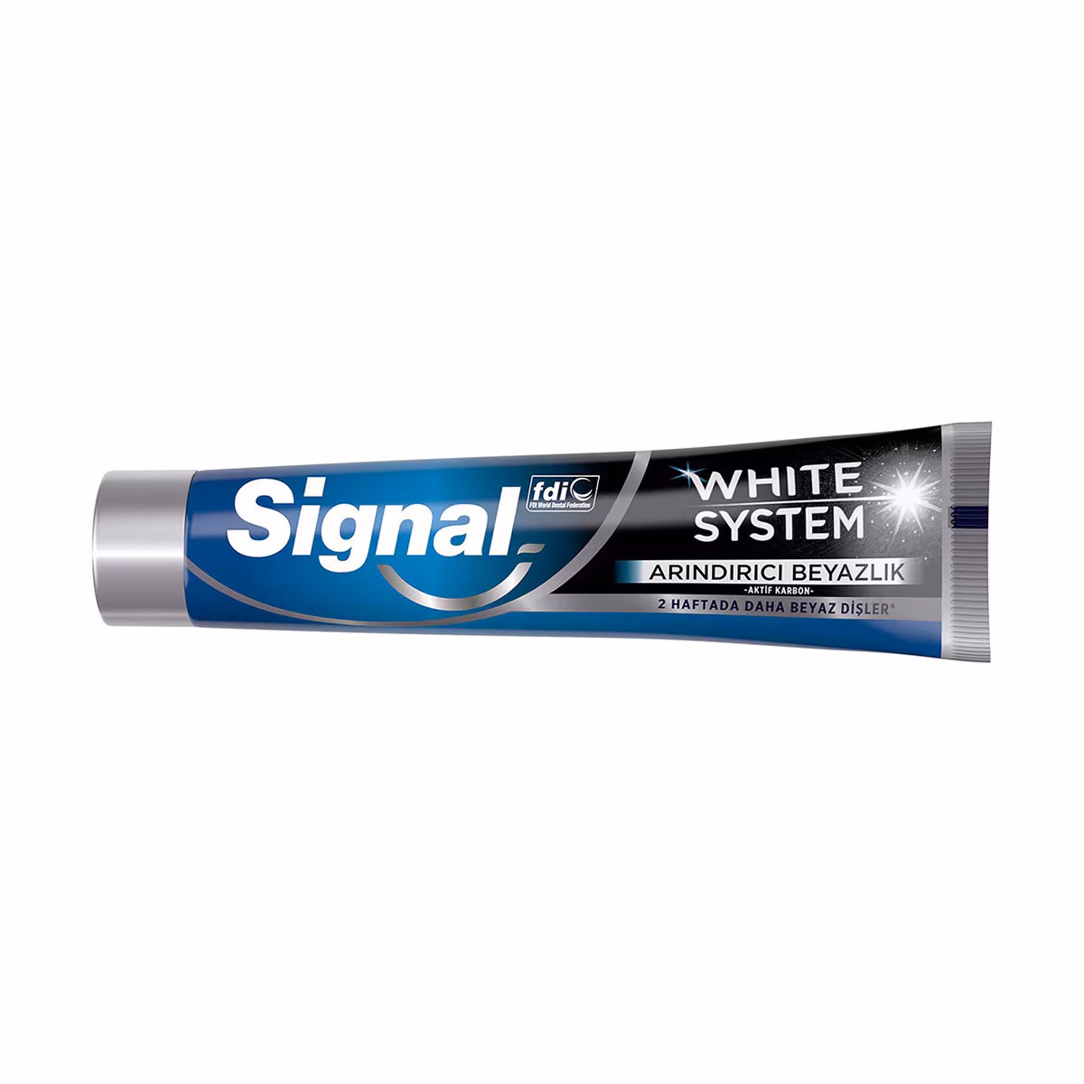 Signal White System Diş Macunu Arındırıcı Beyazlık Aktif Karbon 75 ml