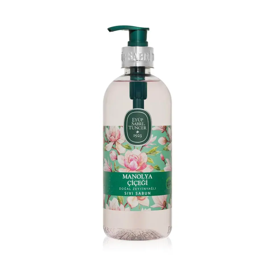 Eyüp Sabri Tuncer Manolya Çiçeği Doğal Zeytinyağlı Sıvı Sabun 500 ml