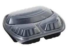 Mikrodalga 3 Bölmeli Yemek Seti ( 100 Adet )