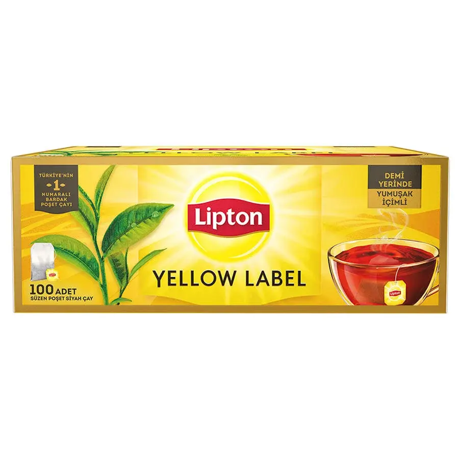 Lipton Yellow Label Bardak Poşet Çay 100'lü