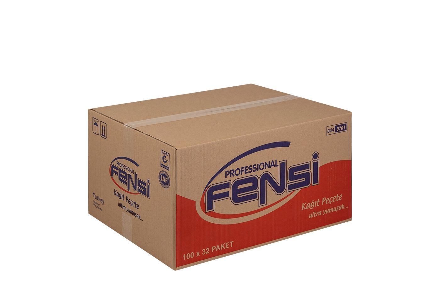 Fensi Professıonel Kare Peçete Ultra Yumuşak 100x32 Paket