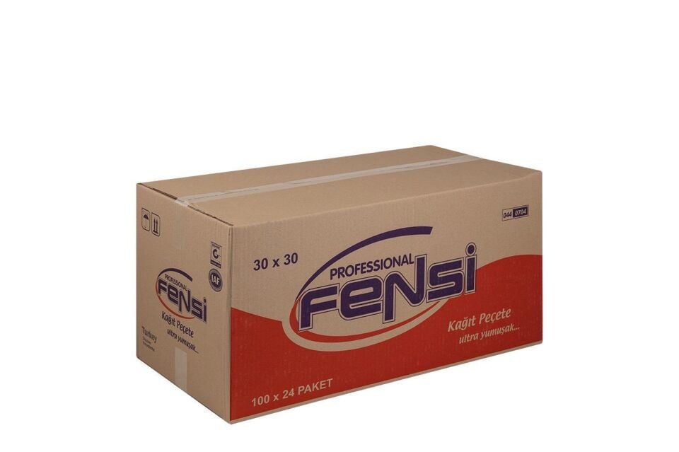 Fensi Professıonel Kare Peçete Ultra Yumuşak 30x30 24lü