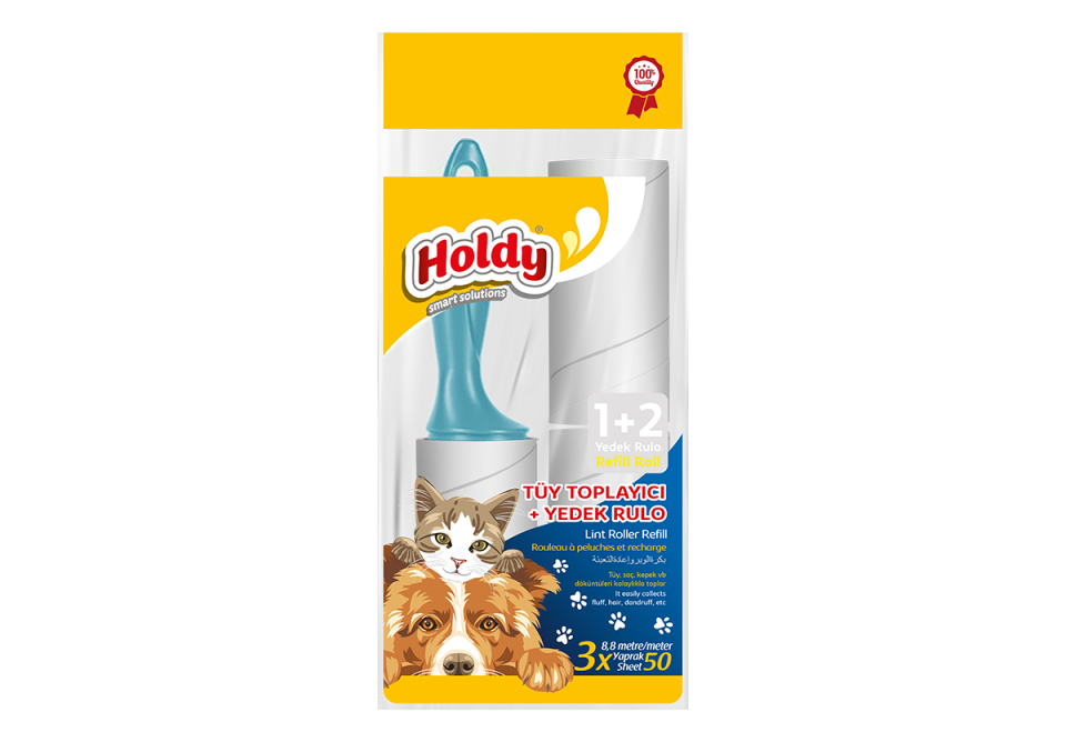 Holdy Tüy Toplayıcı 1+2 Yedek Rulo
