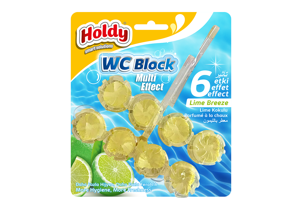 Holdy Limon Kokulu Klozet Koku Giderici Blok 2'li
