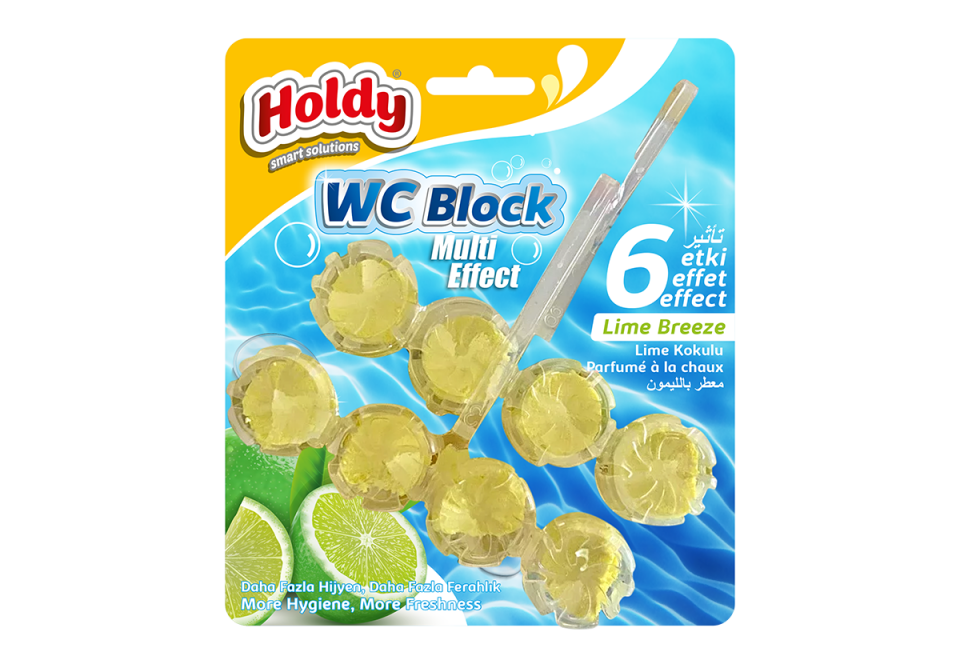 Holdy Limon Kokulu Klozet Koku Giderici Blok 2'li