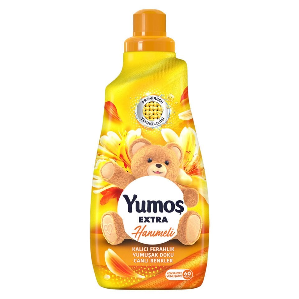 Yumoş Extra Konsantre Çamaşır Yumuşatıcı Hanımeli 1440 Ml
