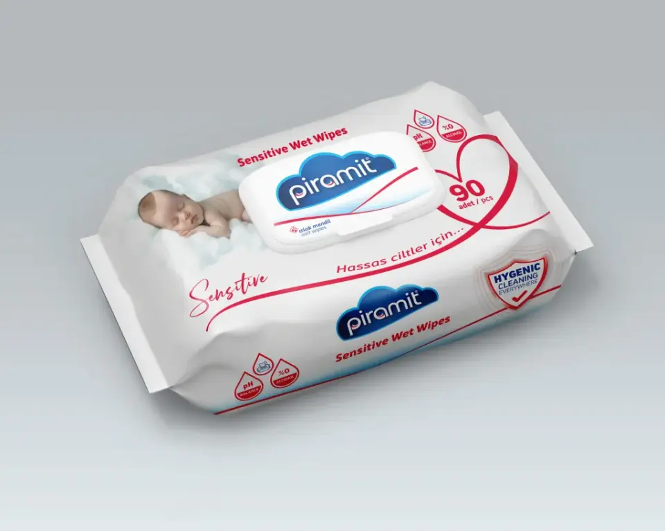 Islak Mendil Sensetive 90 Lı