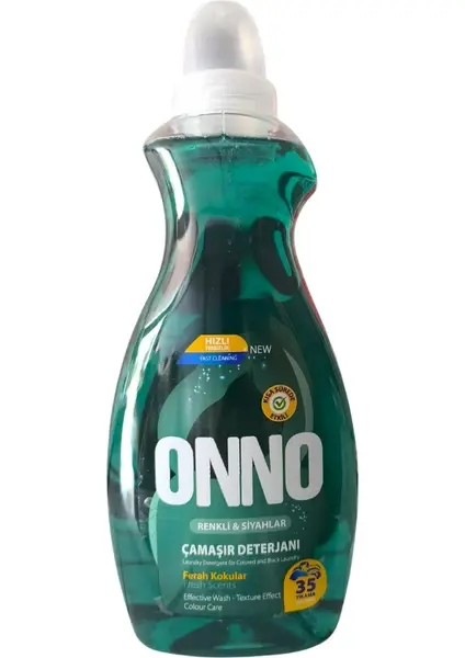 Onno Sıvı Çamaşır Deterjanı (Renkli ve Siyahlar – 35 Yıkama)
