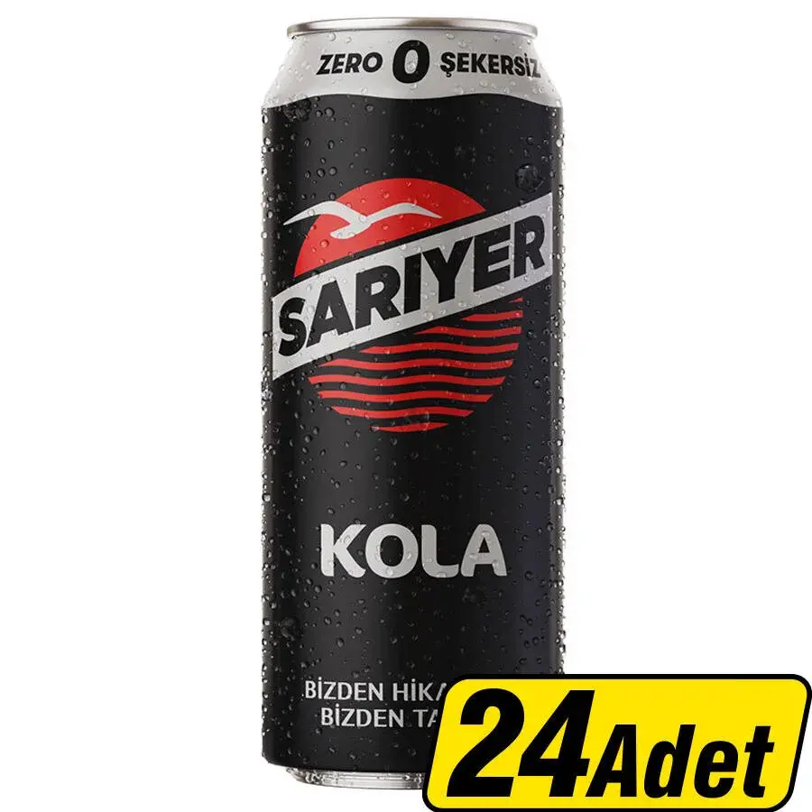 Sarıyer Kola Şekersiz 330 ml 24'lü