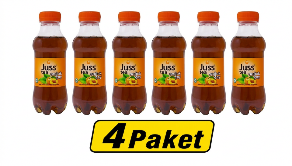 Juss Tea Şeftali Soğuk Çay Pet 250ml  X 24 Adet