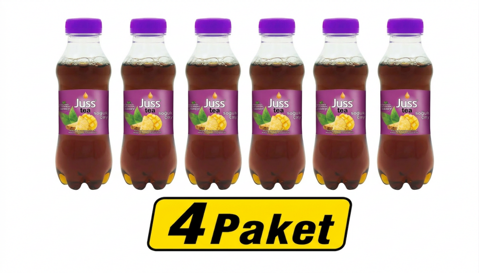 Juss Tea Ananas & Mango Soğuk Çay Pet 250ml  X 24 Adet