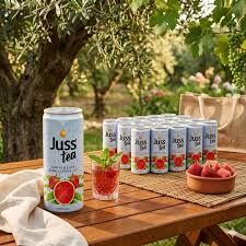 Juss Tea Karpuz & Çilek Aromalı Soğuk Çay 250 ml x 24 Adet