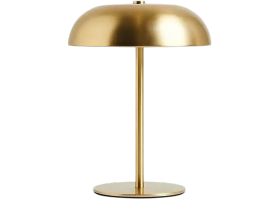 Masa Üstü Metal Gold Led Lamba