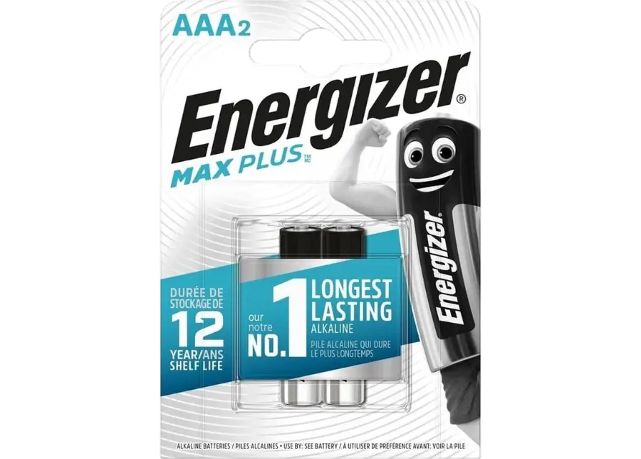 Energizer Alkalin Max Plus AAA Pil 2'li Paket