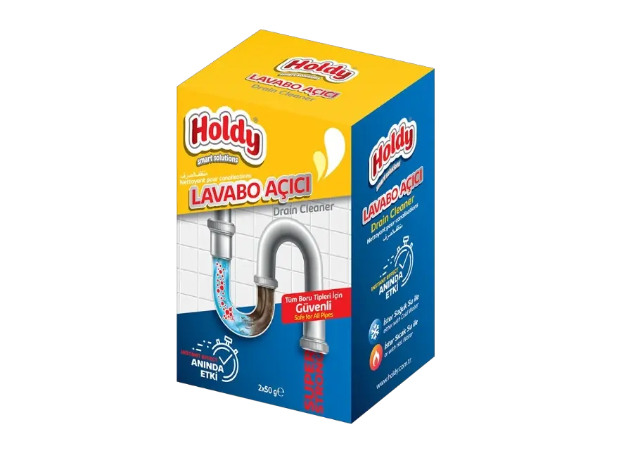 Holdy Lavabo Açıcı Anında Etki 2x50 gr