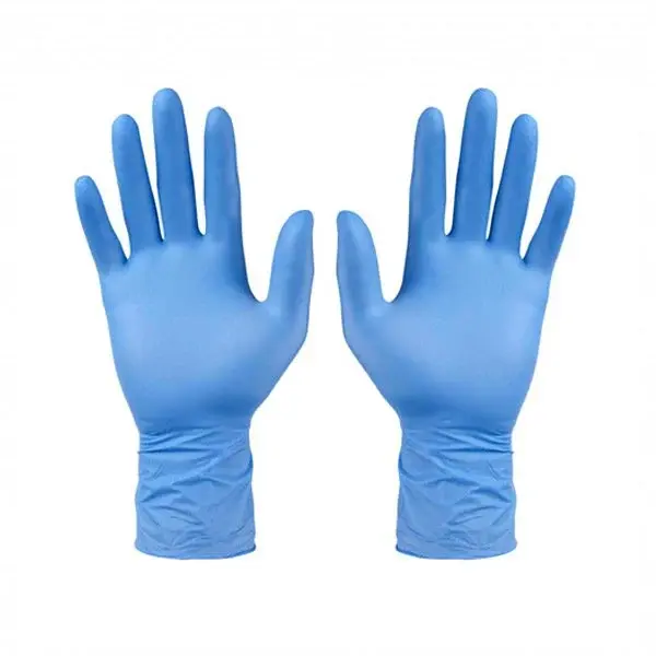 Vinil Mavi Muayene Eldiveni Pudrasız ( L ) 100 Adet